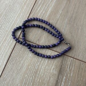 Purple Amethyst Necklace
